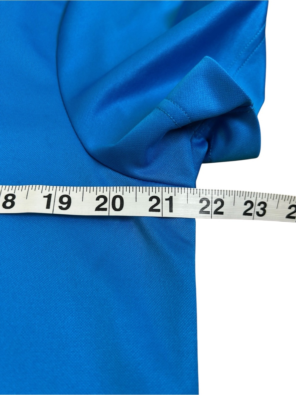 J.LINDEBERG Hunter Fieldsensor Polo Blue Regular Fit Golf Performance Shirt L - Picture 9 of 10